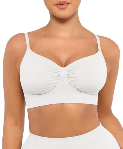 Image of FeelinGirl Seamless Support Bralettes for Women No Underwire Everyday Bras