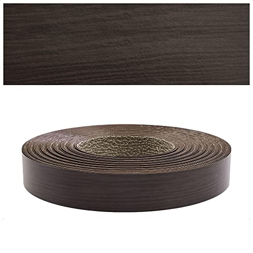 Mprofi MT® (5m rôle) Bandes de Chant en Mélaminé-Bande Melaminee-Chants en Mélaminé-Chant Adhesif-Chant Thermocollant-Bande de Chant Thermocollant-Wengé 22mm Cover