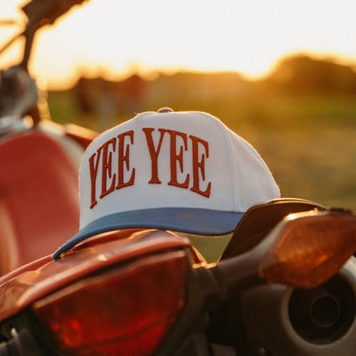 Image of Yee Yee Apparel Men's Trucker Hat | Men's Trucker Hat with Adjustable Snapback, Men's Snap Cap with Apparel Patch or Embroidery, Pre-Curved Brim