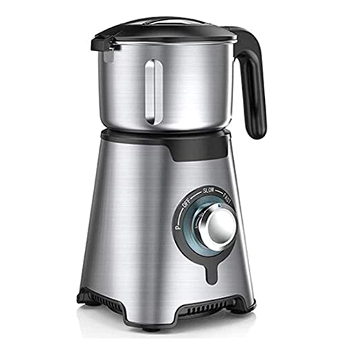 ywewsq Molinillo de café eléctrico 600 W, Molinillo de café automático con Capacidad de 1200 g Recipiente de Acero…