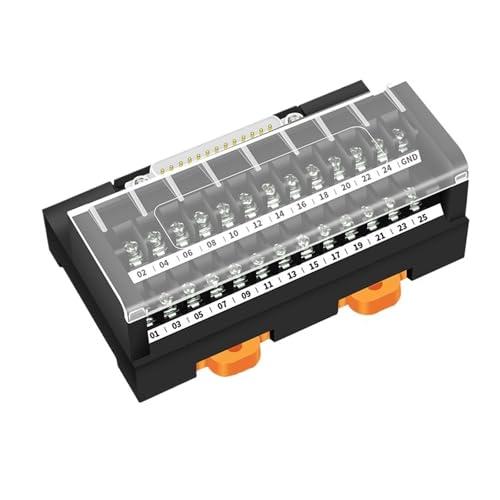 Module d'interface DB25 MD-DB25M-V pour organiser vos rails DIN encombrés