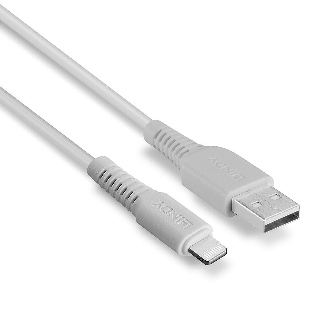 LINDY 31326 1 m USB to Lightning Cable - White