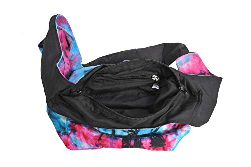 Image of THE COLLECTION ROYAL Graphic Crossbody Bag for Women, Boho Purse, Boho Bag, Hippie Bag, Hippie Purse, Cloth Purse for Women