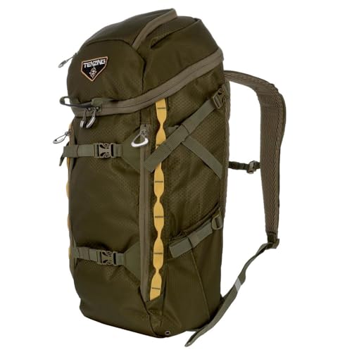 Image of TENZING 1500 Whitetail Day Pack, Olive Green Ultra-Durable Hunting Backpack with 4 Compartments & 10 Organizational Pockets Camo Backpack for Hunting Gear and Equipment