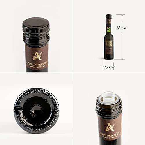 Image of DESERTMIRACLE Cold Pressed Polyphenol Rich Moroccan Olive Oil, Organic Extra Virgin Olive Oil with High Polyphenols, First Cold Pressed EVOO From Morocco 8.5 Fl Oz (Pack of 1) | Gourmet Moroccan EVOO, First Cold Pressed Olive Oil Extra Virgin, Polyphenol-Rich, Flavor Trusted By Award-Winning Chefs
