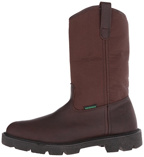 Georgia Men's Homeland Wellington Work Boot-M Pull, Brown, 11.5 W US - Thumbnail 7