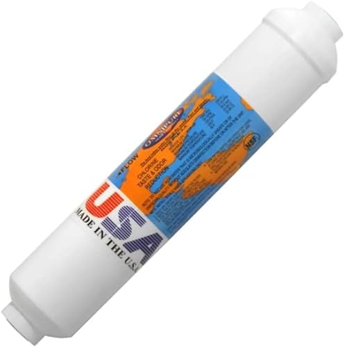 Omnipure K2553-KK - Filtro en línea de eliminación de nitrato de 10 x 2 pulgadas con control de calidad de 3/8 pulgadas por IPW Industries Inc.