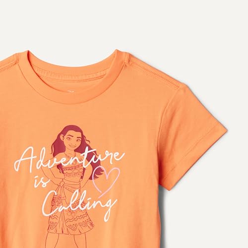 Image of Amazon Essentials Girls and Toddlers' Short-Sleeve T-Shirts
