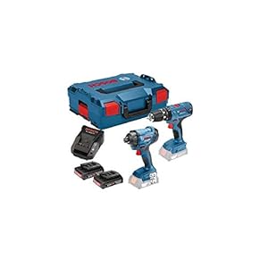 Bosch Professional GSB/GDR 18V Combi Drill Set