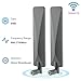Cellular Trail Camera Upgrade Replacement RP-SMA Male Antenna Booster for Spypoint Link Micro EVO Tactacam Reveal Defend XB X Pro Reveal X Gen Stealth Cam Hunting 4G LTE Trail Camera, 2-Pack