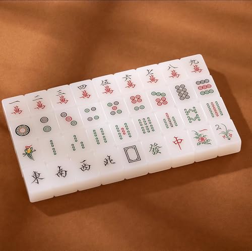 FENGSHUI-CAISHEN Juego de Mahjong con Fichas de Acrílico miniatura 5