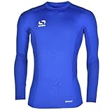 Sondico Men's Thermal Baselayer Longsleeve Top, Royal, One Size