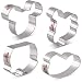 KENIAO Mickey Mouse Cookie Cutter Set - 4 Piece - Mickey Ears, Thumbs Up, Shoes and Shorts Biscuit/Fondant Cutters - Stainless Steel