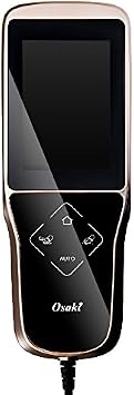 Osaki OS-Pro Maestro 4D L-Track Massage Chair with Foot Roller, Zero Gravity, Space Saving Design, Brown