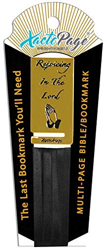 Bookmark For Bible Or Any Book With 8 Black Ribbons Multi Page Marker #TOP3