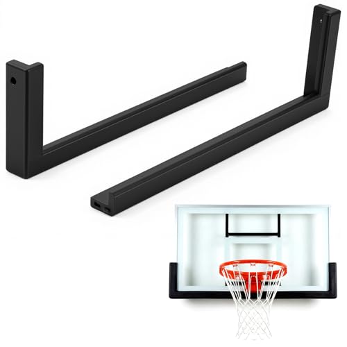 Pushglossy 72 Inch Basketball Backboard Padding, Universal Hoop Safety Pad, UV Resistant Outdoor Indoor, Shock Absorption for Basketball Systems Home Court Blocking Replacement Accessories