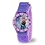 Frozen Plastic Watches 1 - Purple Bezel / Purple Nylon Strap