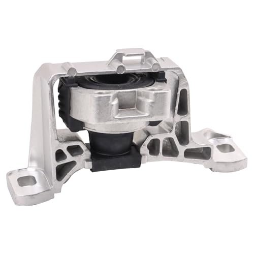 TRQ Front Engine Mount Includes Bracket Compatible with 2012 Ford Focus L4 2.0L 2013-14 Focus 5 Speed Manual Transmission 2015-17 Focus L4 2.0L 2004-10 Mazda 3 L4 2.0L Passenger Side
