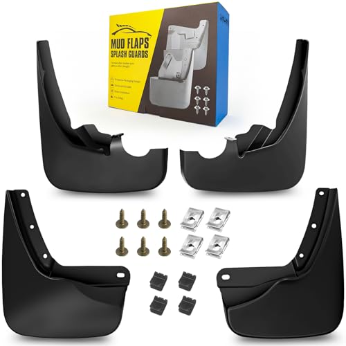 Image of Mud Flaps Replacement for Ford Explorer 2020 2021 2022, Dedicated Mudguard for Four Seasons Universal Protection, Front and Rear