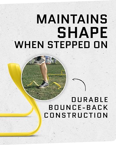 SKLZ Unisex Trainingshurden Hurdle 6er-pack Trainingsh rden, gelb/Schwarz, Einheitsgröße EU