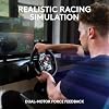 Logitech G29 Driving Force Volante y Pedales, Force Feedback, Cuero Real + Logitech G Driving Force Palanca de Cambios - Para PS5, PS4 y PC, Mac - Negro 8
