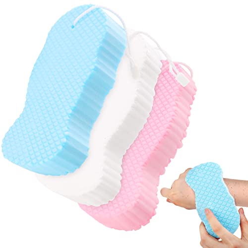 Soft Exfoliating Sponge，Bath Sponge Dead Skin Remover (3) #TOP19