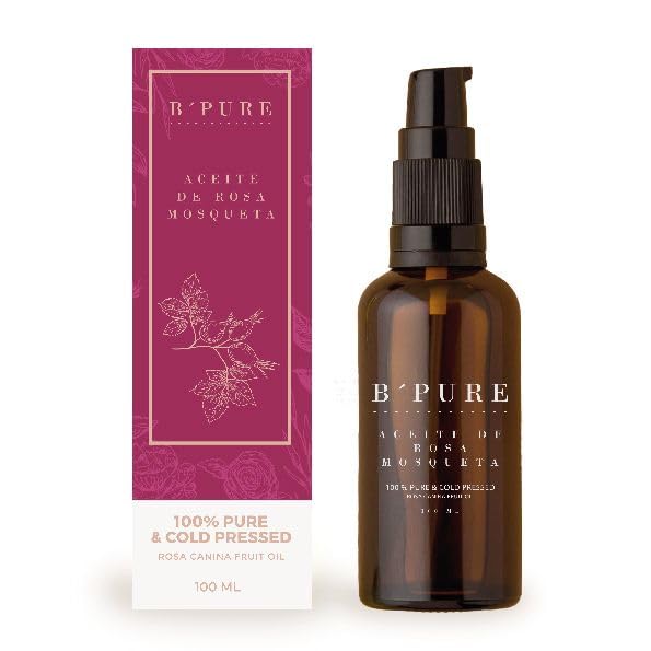 Aceite Rosa Mosqueta Puro 100% B’PURE 100ml | Prensado en Frío si...