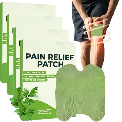40Pcs Knee Pain Relief Patches Knee Patches for Pain Relief,Knee Pain Relief Patches UK,Knee Pain Relief Patches Relieves Muscle Soreness in Knee, Neck,Shoulder