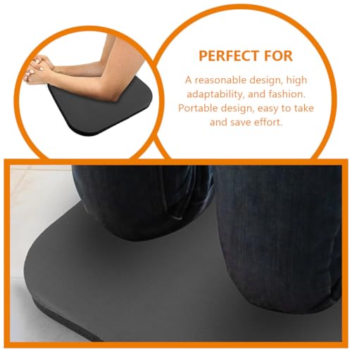 Coussin pour genoux contre la douleur tapis de sol EVA noir pack de 4