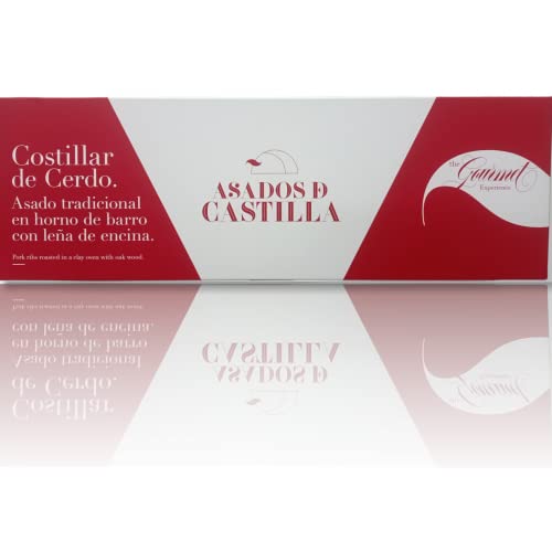 Costillar de cerdo asado en horno de barro con leña de encina. Ideal para 2/3 comensales