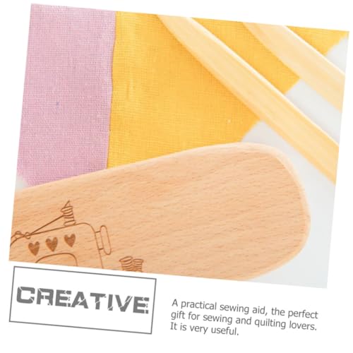 Bloc de repassage en bois GARVALON clapper de couture et patchwork pour finitions de tailleur