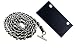 Conversion Kit Real Cowhide Leather Chain+Insert Compatible with Chanel Flap Long Wallet Gift for Her