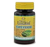 NATURE ESSENTIAL | Café Verde 200 mg | (Extracto Seco 45% Ácido Clorogénico) 60 Cápsulas