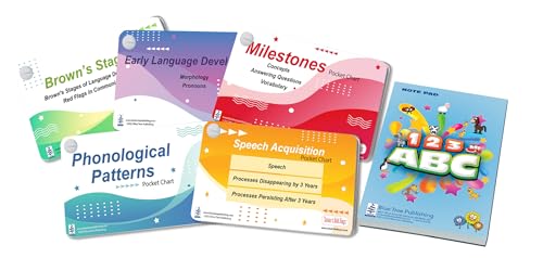 Speech Pocket Chart Set, include Acquisition, Milestone, Phonological Pattern, Early