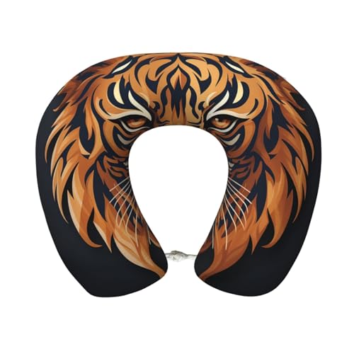 Almohada de espuma viscoelástica para cuello y viaje miniatura 1