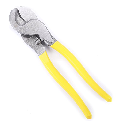 Cable Cutter Heavy Duty 10 inch Tube Wire Pliers Hand Tool Yellow