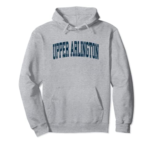 Upper Arlington Ohio OH Diseño deportivo deportivo vintage azul marino Sudadera con Capucha