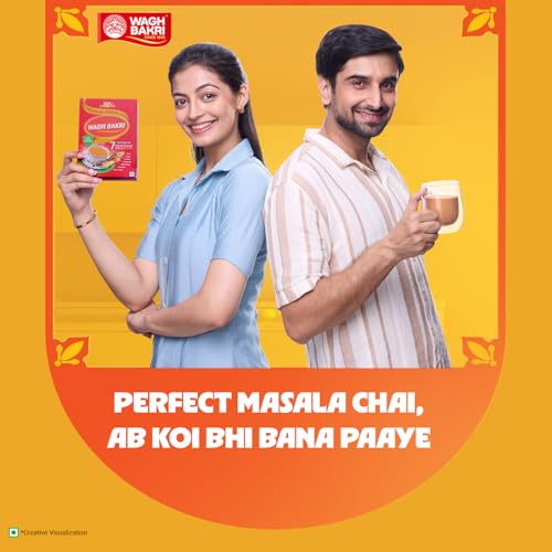 Wagh Bakri Masala Chai Spiced Tea