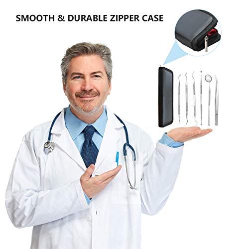 image for not know Dental Tools, 6 Pack Dental Picks Teeth Cleaning Oral Care Ki