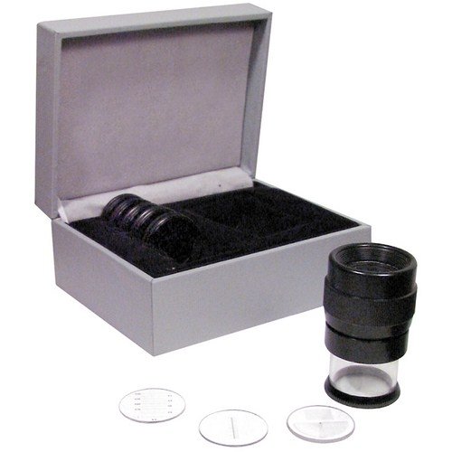 Fowler 52-664-009-0, 10X Optical Comparator Set with 9 Reticles (Pack of 2 pcs)