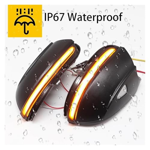 Luz LED intermitente dinámica para retrovisor de Scirocco y EOS 5