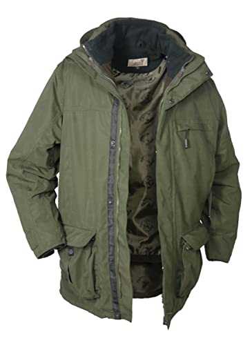Hubertus Jagdjacke Forest 3-in-1 Oliv 60