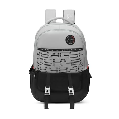Image of Skybags Aero Pro 38L Casual Backpack for Boys & Girls with 3 Compartments & Adjustable Strap | Insulated Tiffin Pouch | Rain Cover | Aer-Zone Back Panel | Perfect for School & Travel - Unisex