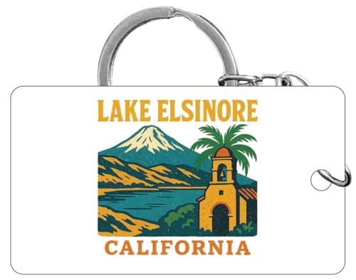R and R Imports Lake Elsinore California Vintage Souvenir Design