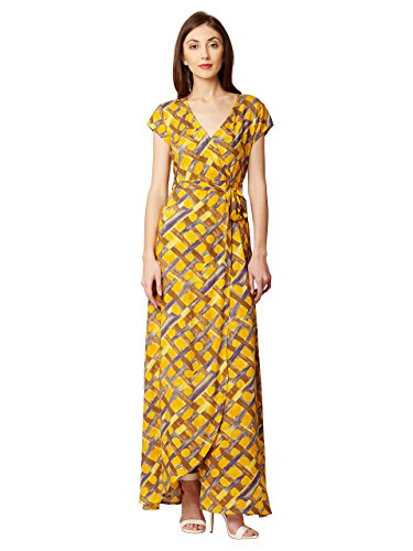 Image of Miss Chase Women's Rayon wrap Dress