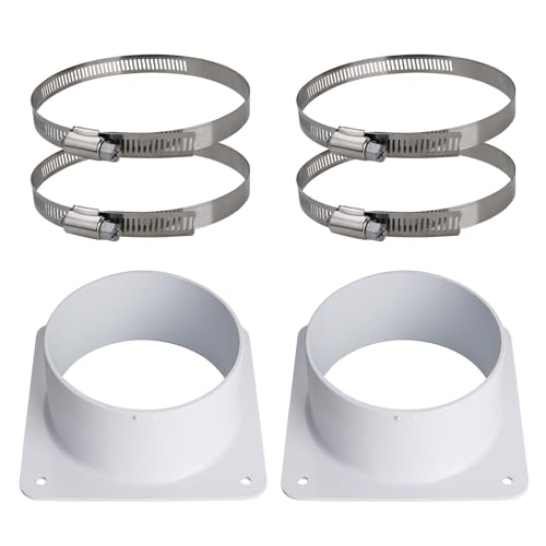 Connecteur d'aération de sécheuse pour évacuation d'air chaud - 2