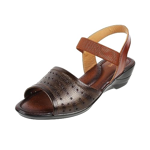 Image of Mochi Women Synthetic Leather comfort Sandal