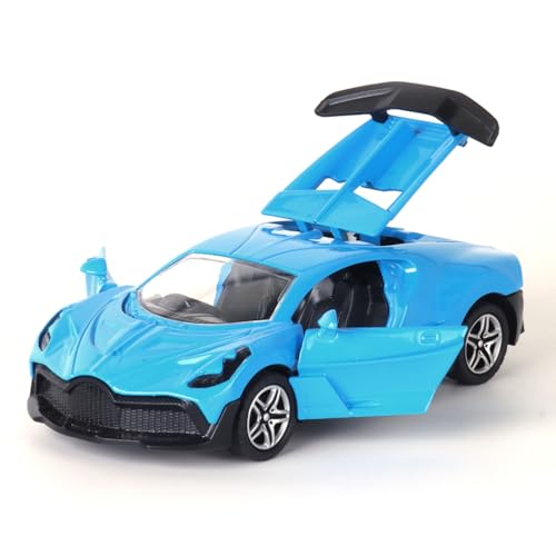 Frendo Metal Die-Cast Sports Car | 1:37 Scale | Collectible Model | Durable Metal Body | Miniature Toy Vehicle | Classic Bug Design | Blue
