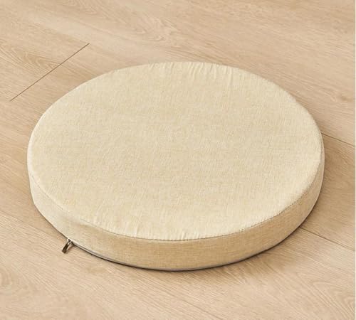 Offre un comfort ineguagliabile durante lunghi periodi di seduta!!!  Tessuto di lino rigorosamente selezionato, morbido e delicato sulla pelle, confortevole e traspirante, non facile da pilling e sbiadimento, universale in tutte le stagioni  L'imbottitura del cuscino per sedia con nucleo in schiuma ad alta densità offre un buon sollievo dalla pressione e supporto, non si deforma ed è confortevole anche dopo essere stati seduti a lungo  I nostri cuscini per