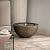 Xbrand 19.8" W Round Polyresin Indoor/Outdoor Sphere Water Fountain w/LED Light, Garden Water Fountain, Water Bowl Fountain, Patio Water Fountain, Water Fountain Décor, Bronze
